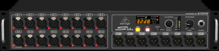 S16 BEHRINGER德国机架式数字接口箱